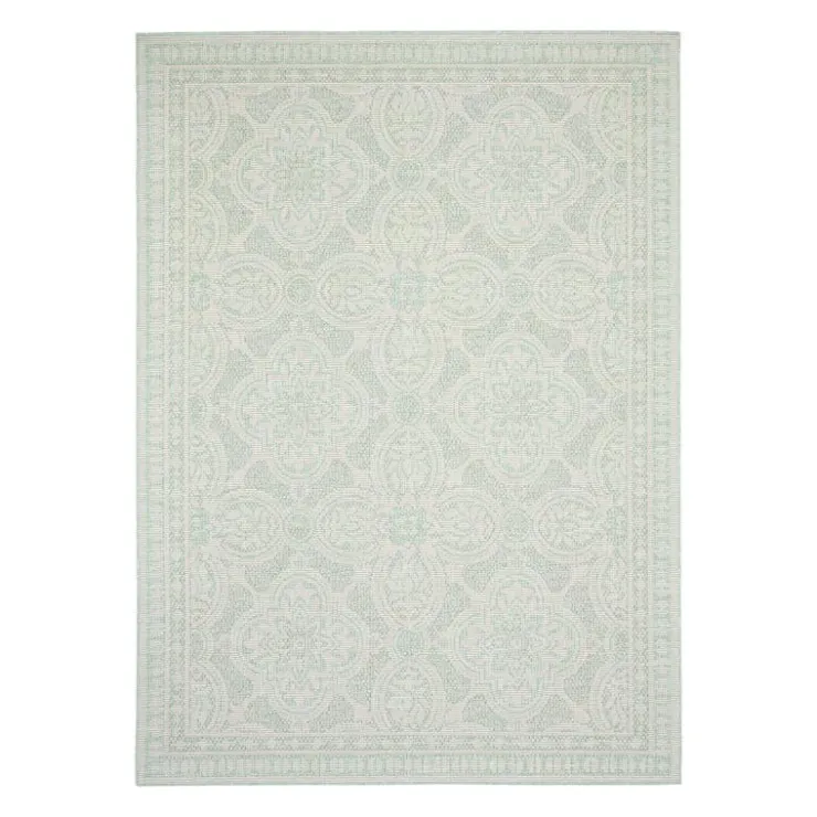Indoor or Outdoor Rug - 7 x 10 Mint Green Best