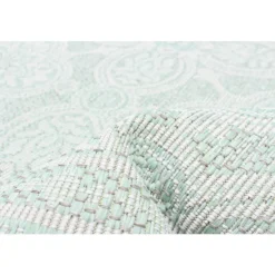Indoor or Outdoor Rug - 7 x 10 Mint Green Best