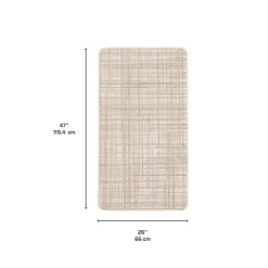 Indoor or Outdoor Rug - 2 x 4 Cream