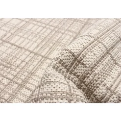 Indoor or Outdoor Rug - 2 x 4 Cream