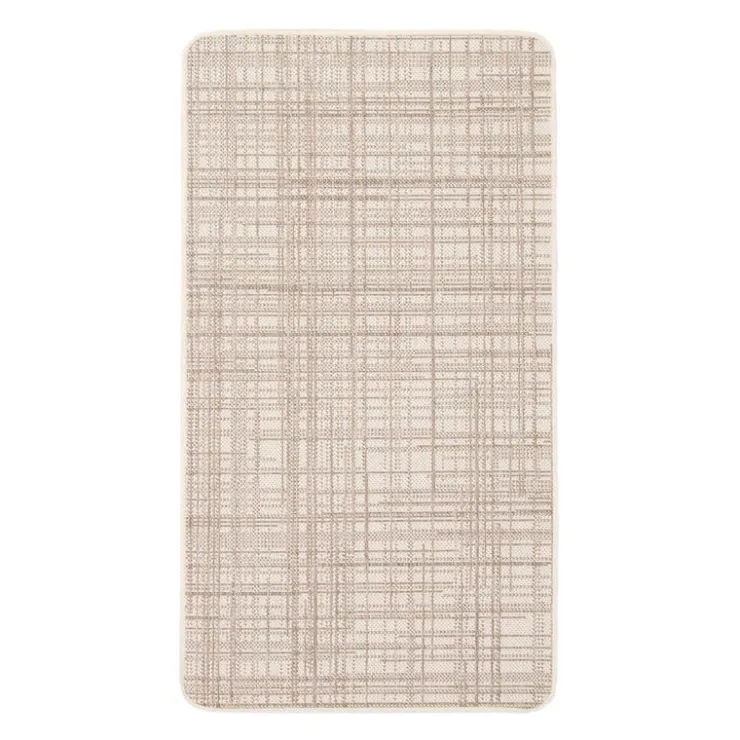 Indoor or Outdoor Rug - 2 x 4 Cream