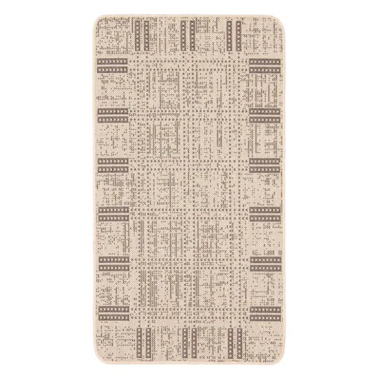 Indoor or Outdoor Rug - 2 x 4 Tan New