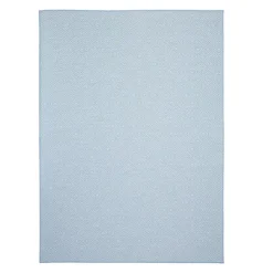 Indoor or Outdoor Rug - 5 x 7 Light Blue New