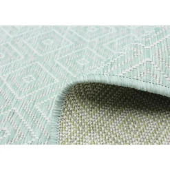 Indoor or Outdoor Rug - 7 x 10 Mint Green Best