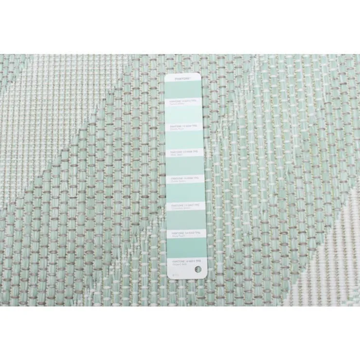 Indoor or Outdoor Rug - 5 x 7 Mint Green Outlet