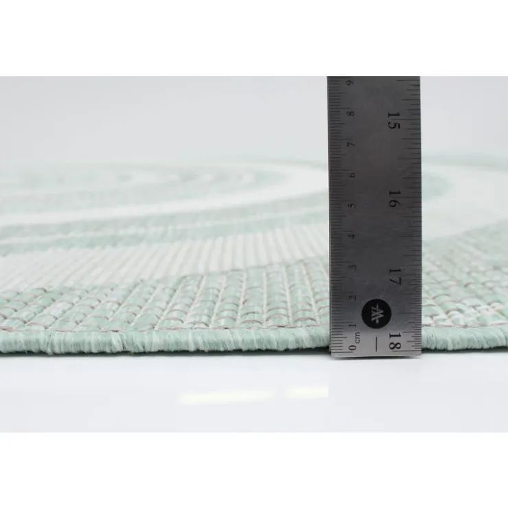 Indoor or Outdoor Rug - 5 x 7 Mint Green Outlet