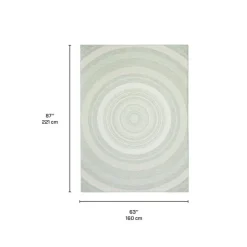 Indoor or Outdoor Rug - 5 x 7 Mint Green Outlet