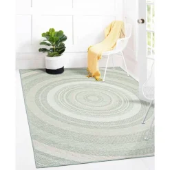 Indoor or Outdoor Rug - 5 x 7 Mint Green Outlet
