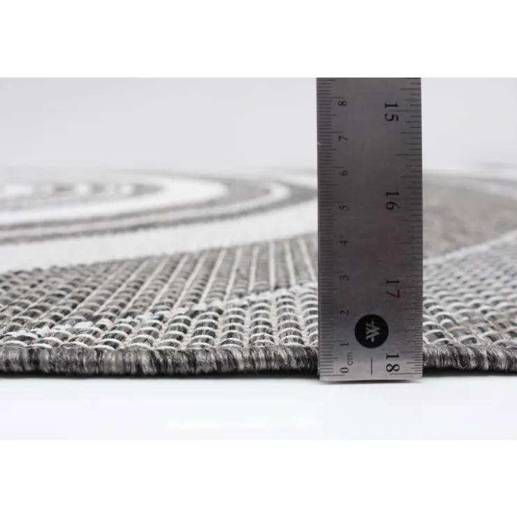 Indoor or Outdoor Rug - 5 x 7 Grey Outlet