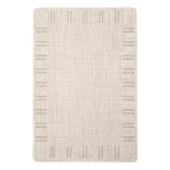 Indoor or Outdoor Rug - 4 x 6 Ivory