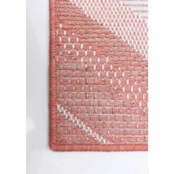 Indoor or Outdoor Rug - 5 x 7 Coral Outlet