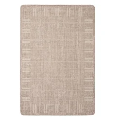 Indoor or Outdoor Rug - 4 x 6 Taupe