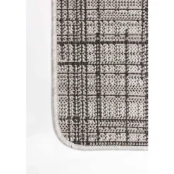 Indoor or Outdoor Rug - 2 x 7 Grey Hot
