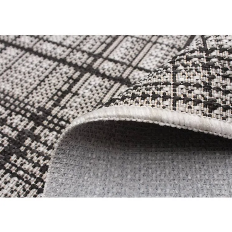Indoor or Outdoor Rug - 2 x 7 Grey Hot