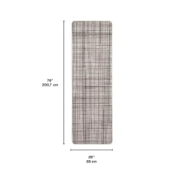 Indoor or Outdoor Rug - 2 x 7 Grey Hot