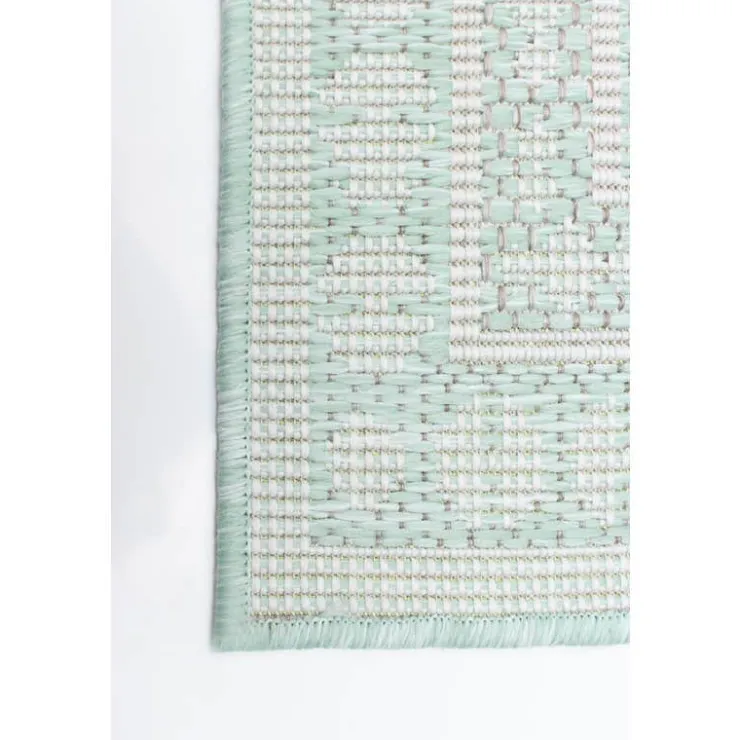 Indoor or Outdoor Rug - 5 x 7 Mint Green Discount