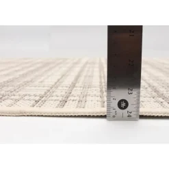 Indoor or Outdoor Rug - 2 x 7 Cream Clearance