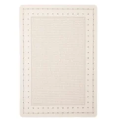 Indoor or Outdoor Rug - 4 x 6 Cream