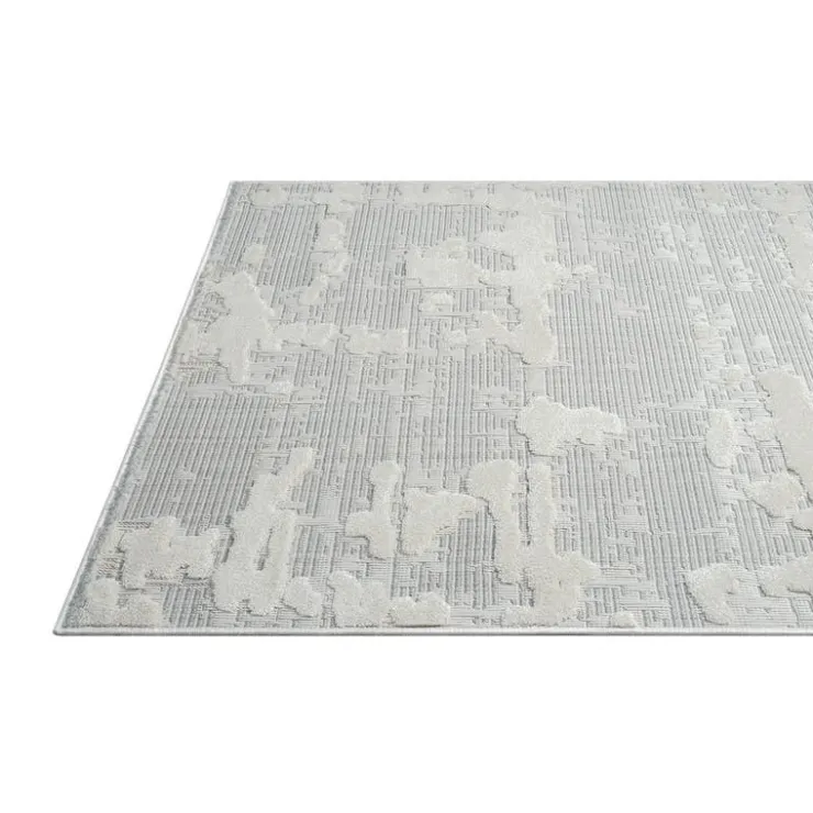 Indoor or Outdoor Rug - 8 x 10 Grey Hot