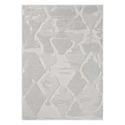 Indoor or Outdoor Rug - 5 x 8 Grey New
