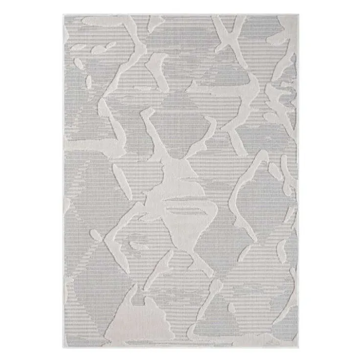 Indoor or Outdoor Rug - 5 x 8 Grey New