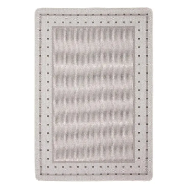 Indoor or Outdoor Rug - 4 x 6 Grey New
