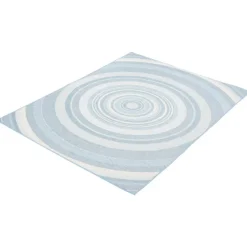 Indoor or Outdoor Rug - 5 x 7 Light Blue