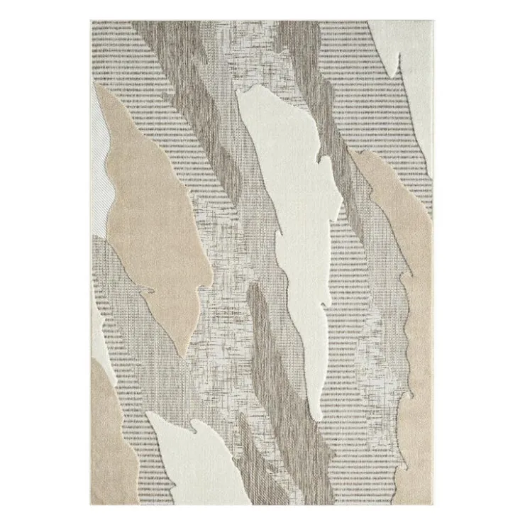 Indoor or Outdoor Rug - 5 x 8 Beige/Brown Best