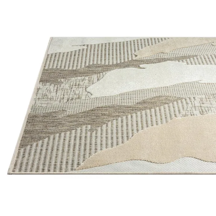 Indoor or Outdoor Rug - 5 x 8 Beige/Brown Best