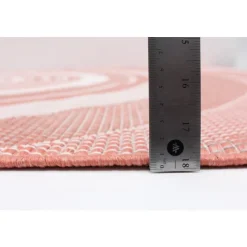 Indoor or Outdoor Rug - 7 x 10 Coral Sale