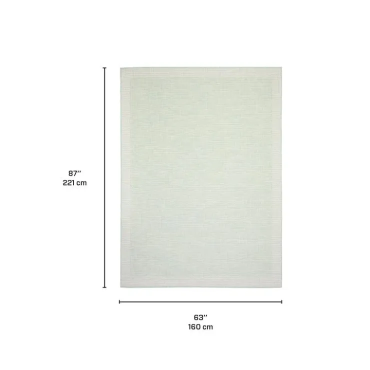 Indoor or Outdoor Rug - 5 x 7 Mint Green Discount