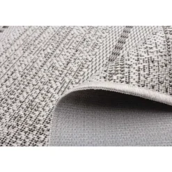 Indoor or Outdoor Rug - 4 x 6 Grey Hot