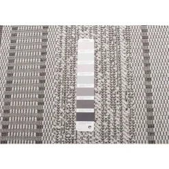 Indoor or Outdoor Rug - 4 x 6 Grey Hot