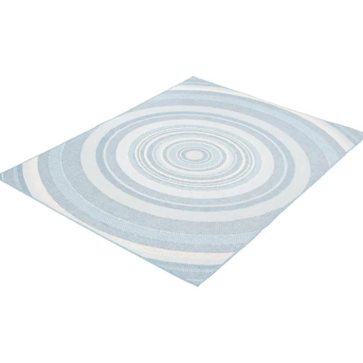 Indoor or Outdoor Rug - 7 x 10 Light Blue