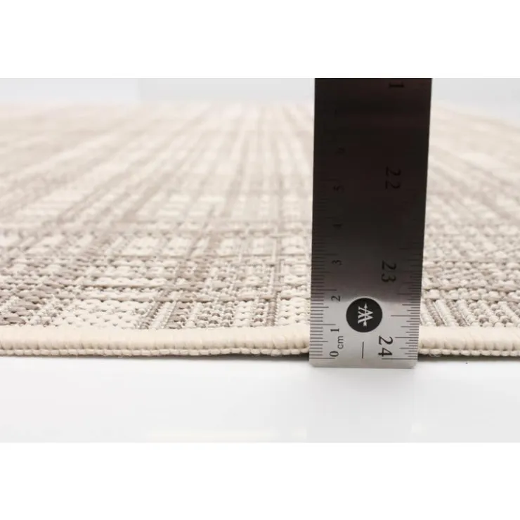 Indoor or Outdoor Rug - 4 x 6 Cream