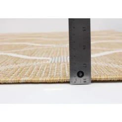 Indoor or Outdoor Rug - 7 x 10 Gold Hot