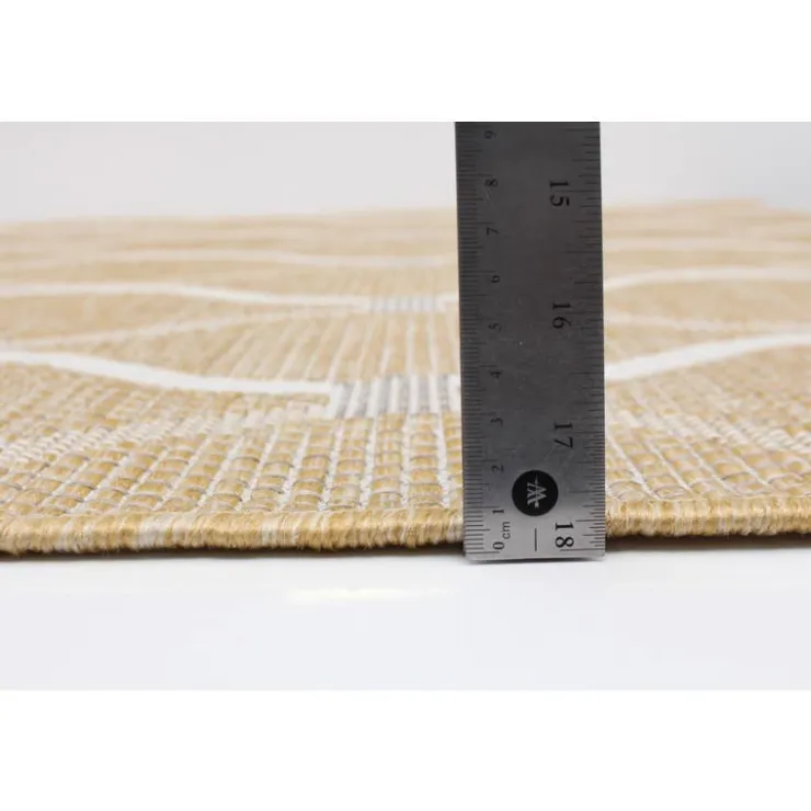Indoor or Outdoor Rug - 7 x 10 Gold Hot