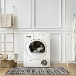 Indoor or Outdoor Rug - 4 x 6 Black Outlet
