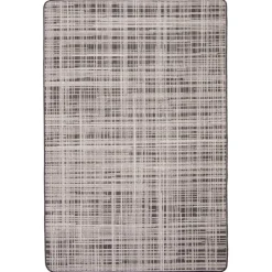 Indoor or Outdoor Rug - 4 x 6 Black Outlet