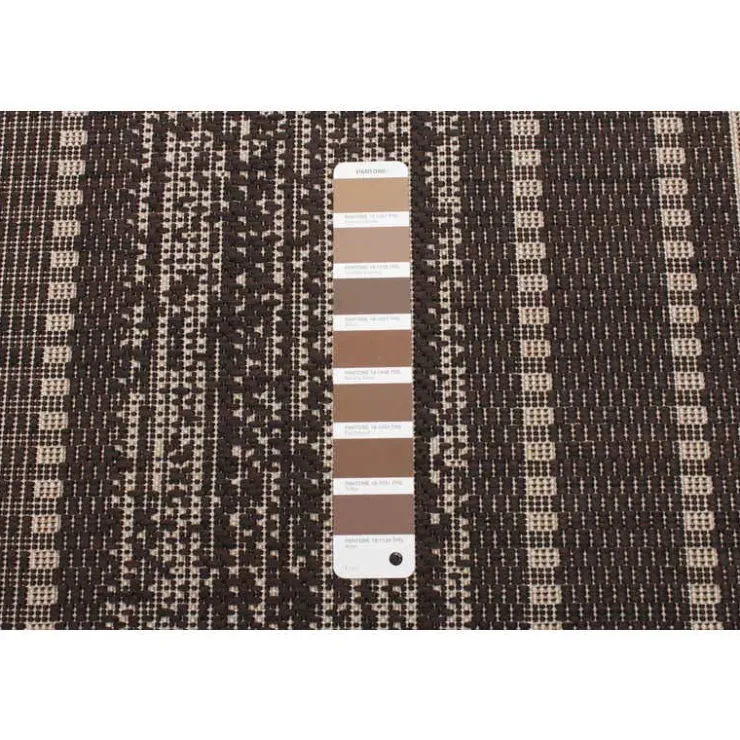 Indoor or Outdoor Rug - 4 x 6 Chocolate Hot