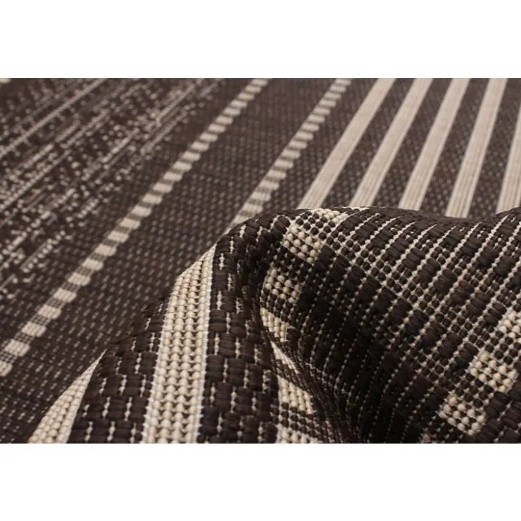 Indoor or Outdoor Rug - 4 x 6 Chocolate Hot