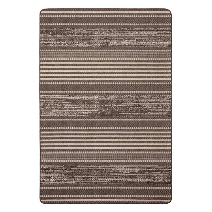 Indoor or Outdoor Rug - 4 x 6 Chocolate Hot