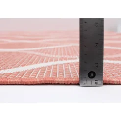 Indoor or Outdoor Rug - 5 x 7 Coral Best
