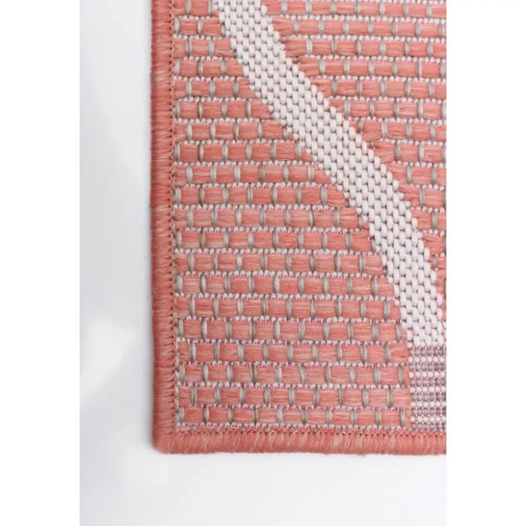 Indoor or Outdoor Rug - 5 x 7 Coral Best