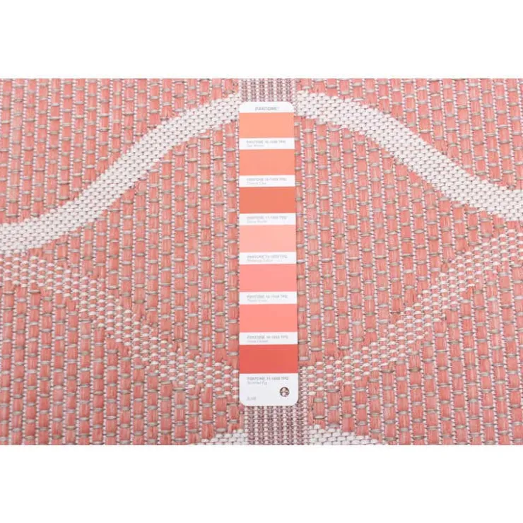 Indoor or Outdoor Rug - 5 x 7 Coral Best