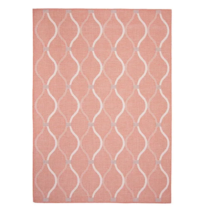Indoor or Outdoor Rug - 5 x 7 Coral Best