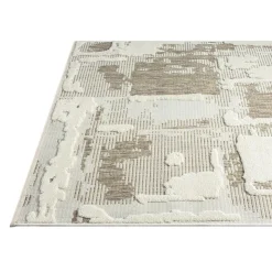 Indoor or Outdoor Rug - 8 x 10 Beige Outlet