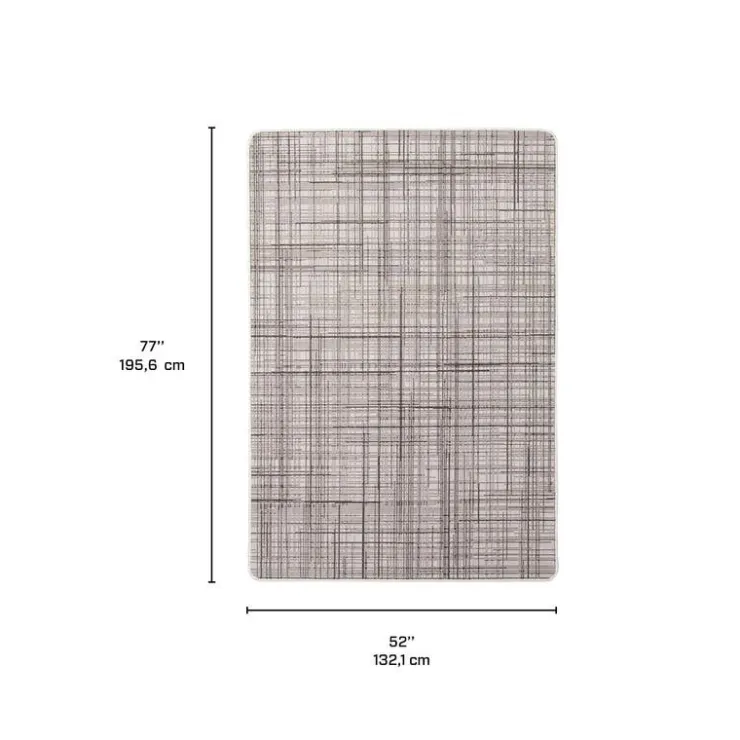 Indoor or Outdoor Rug - 4 x 6 Grey Sale