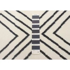 Indoor Rug - 5 x 7 White/Tan Online