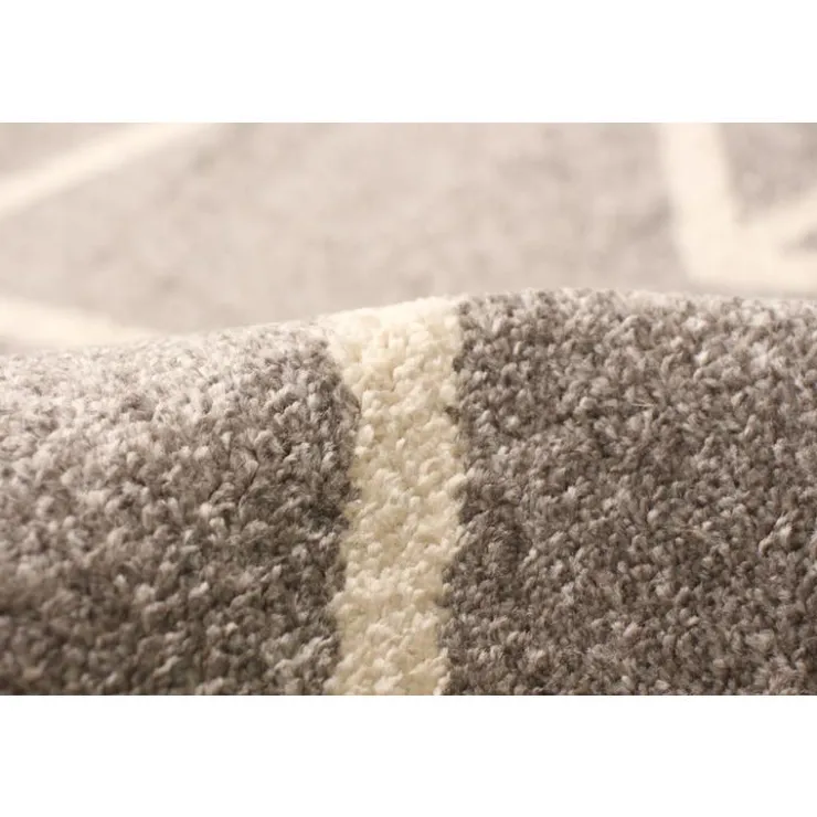 Indoor Rug - 4 x 6 Grey/Ivory Outlet